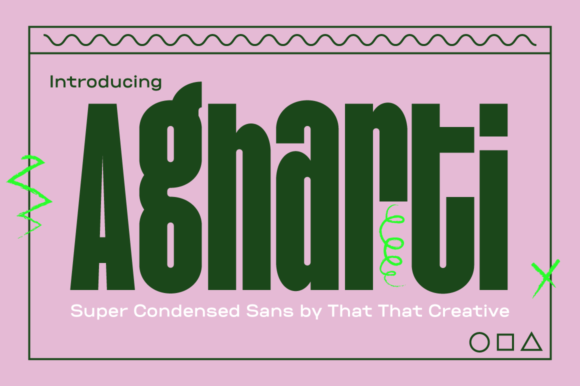 Agharti: The Bold Font for Modern Design