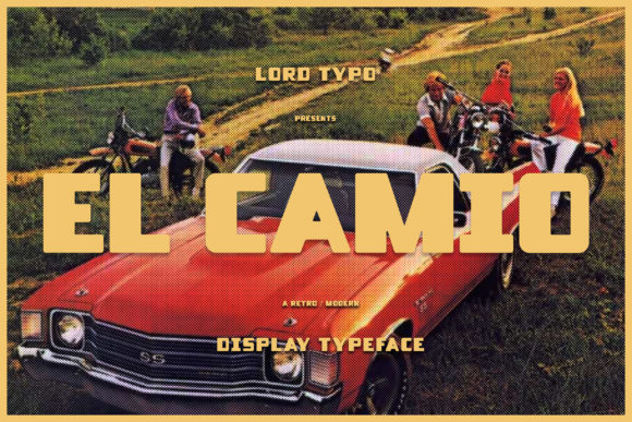 El Camio: A Retro Font with Modern Design Power