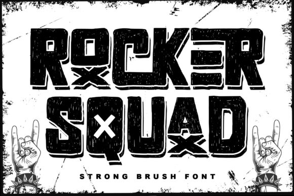 Rocker Squad: The Street Art Font for Bold Branding